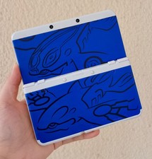 Custom Pok mon Kyogre Blue Themed Replacement Housing Shell for Nintendo New 3DS