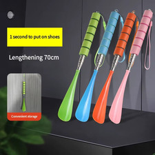 Stretchable Long Shoe Horns 30cm-71cm Metal Shoehorn Pregnant Woman Elderly Shoe