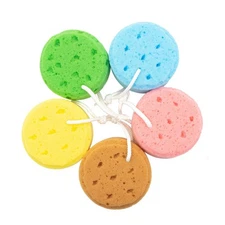 5PCS Shower Sponge Honeycomb Foaming Bath Supplies B4S92340
