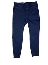 Talbots Size 8 High-Waist Jegging Ankle Curvy Dark Wash