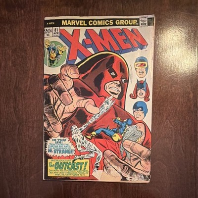 Marvel Comics X-Men #81 The Outcast Juggernaut Cyclops Marvel Girl Iceman Beast