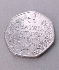 2016 - Beatrix Potter Anniversary - 50p coin Fifty Pence UK (C27)
