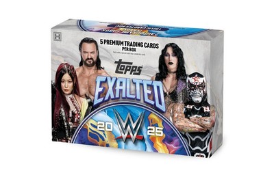 Topps Exalted WWE 2025 Hobby Box Ready To Ship   2x