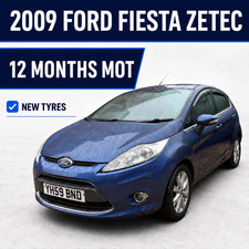 Ford Fiesta 1.4 Zetec 5 Door Petrol 12 months MOT