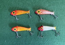Three Hump lures and one Mitte Minnow