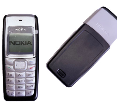 Nokia 1110i Handy ohne Simlock, black oder blue, Komplettpaket - Top