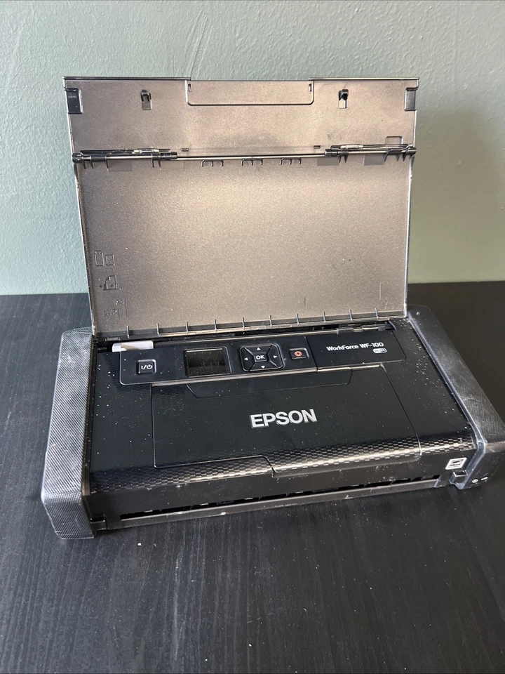 Epson WF-100 Wi-Fi USB Wireless Inkjet Printer for Parts or Repair UNTESTED - Image 2 of 4