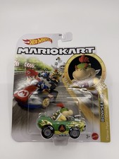 NEW Mattel Hot Wheels 1:64 Mario Kart BOWSER JR Flame Flyer DieCast Car
