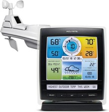 AcuRite Iris (5-in-1) Indoor/Outdoor Wireless Weather Station for Indoor/Outside