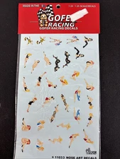 slot car 1/24 - 1/25 Scale Decals