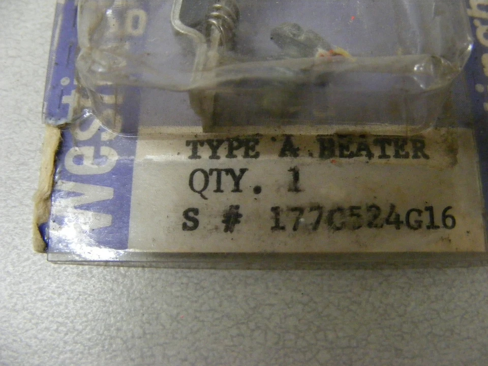 Elemento calefactor Westinghouse FH16 (ZZ3) Foto 3 de 4