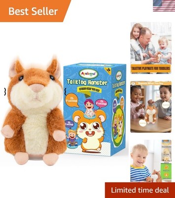 Toddler Toys Talking Hamster Repeats What You Say, Kids Toys for 2 3 4 5 6 7 ...