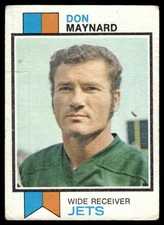 1973 Topps Don Maynard New York Jets #175