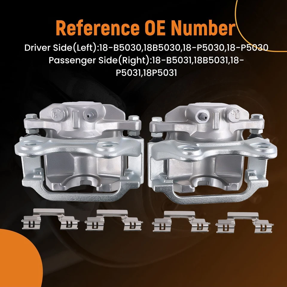 Par de pinzas de freno traseras para Cadillac Escalade 2007-2020 Escalade ESV 18-B5030 Foto 3 de 4