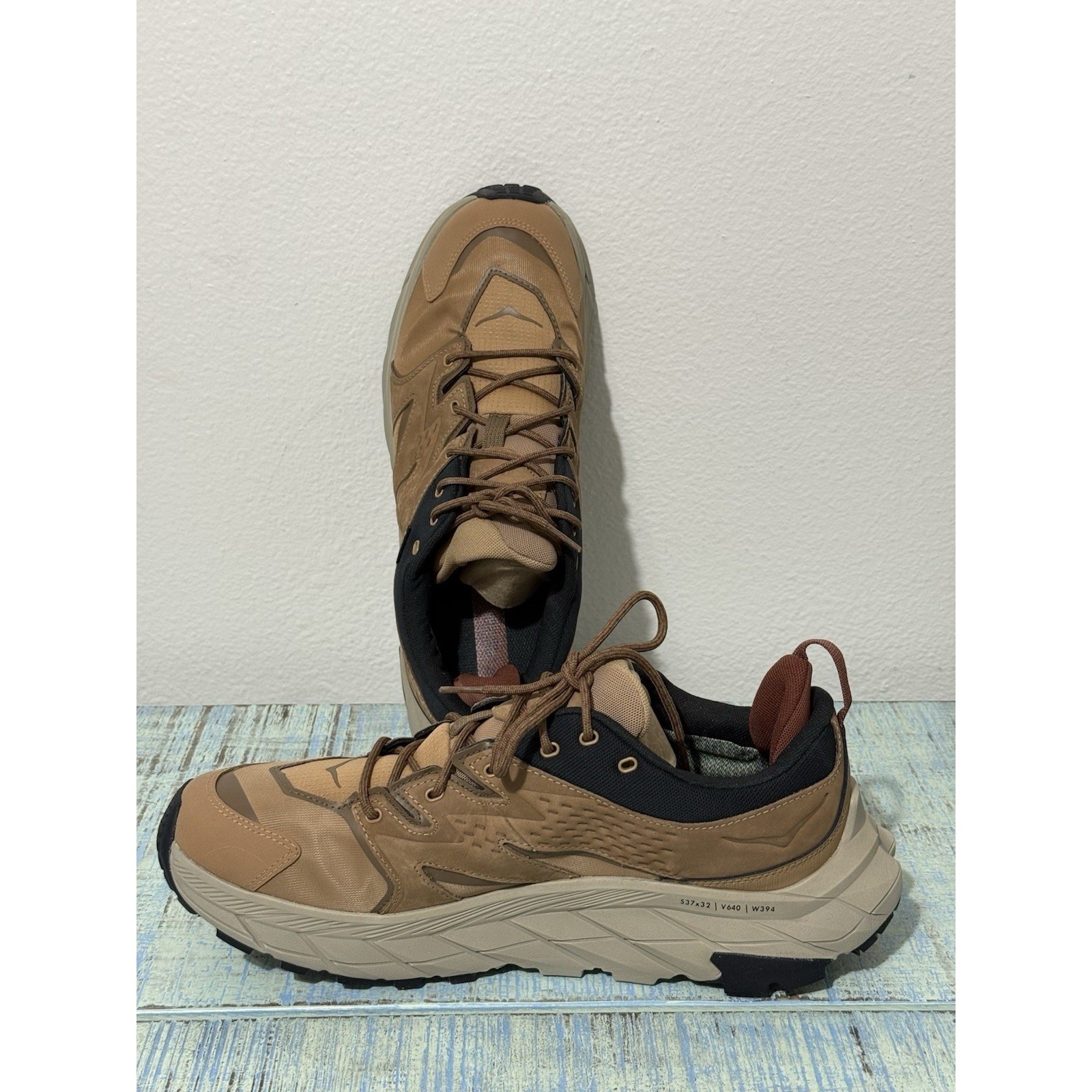 Hoka Anacapa Low GTX Men's Size 11.5D Tigers Eye Black thumbnail 4