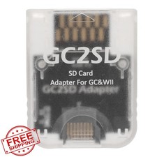 Zopsc GC2SD Card Adapter Reader Transparent