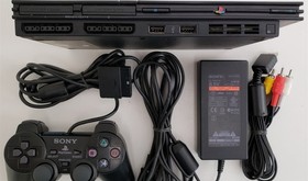 Sony PlayStation 2 PS2 Slim Console Bundle with 1 Sony Controller Refurbished