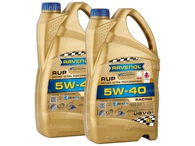 10 Liter (2x5L) RAVENOL RUP Racing Ultra Performance SAE 5W-40, BMW LL-04, MB