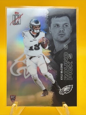 2025 Topps Signature Class Football KYLE MCCORD RC Rookie #108 Refractor