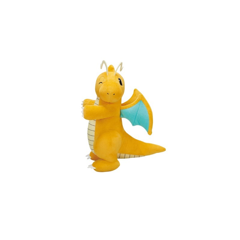 Peluche Dracolosse Pokémon Dragonite moelleuse pour décorer une chambre de bébé ou enfant