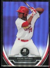 2013 Bowman Platinum Prospect Purple Oscar Taveras #BPCP1