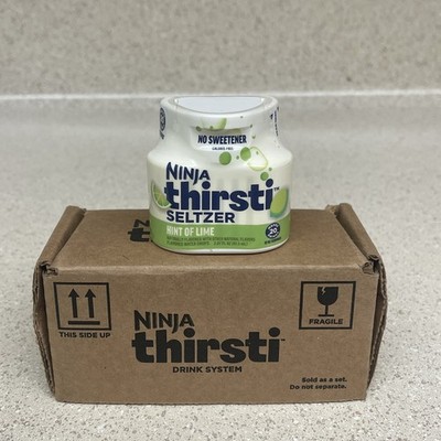 Ninja Thirsti Flavored Water Drops Seltzer Hint Of Lime BB 10/11/25 (3)