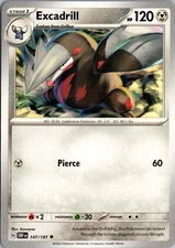 Excadrill Uncommon SV03: Obsidian Flames 147/197 NM