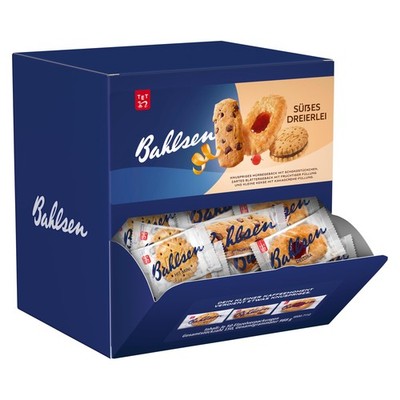  Süßes Dreierlei Mix   Display mit Gebäckklassikern, Deloba/Chokini/Hit, 988 g 