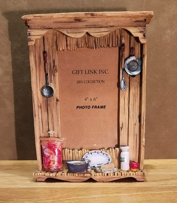 3D Photo Frame, Baking Theme, By Gift Link, Holds 4 X 6 Photo, 2001 Collection