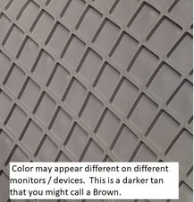 Full Set 2 Rows 4 Pc Flexomat Rubber Custom Floor Mats - Made in USA