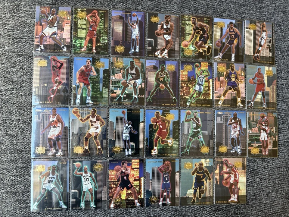 Tarjetas de persecución Fleer NBA Tower of Power 1994 Foto 3 de 4
