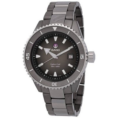 Rado Captain Cook High-Tech Ceramic Diver Automatic Grey Dial Men's Watch