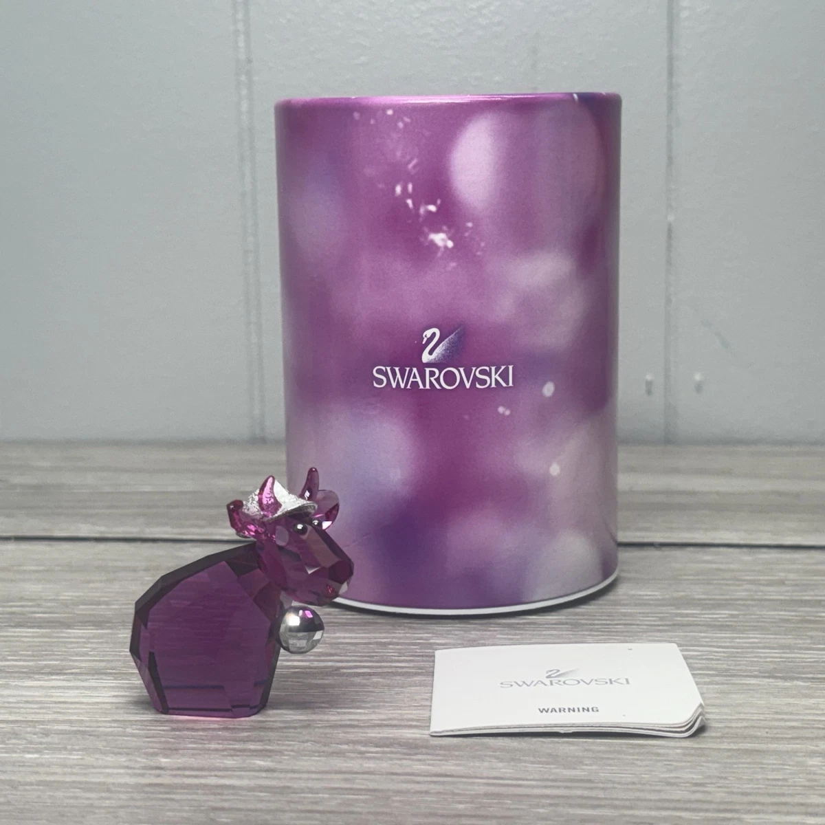 Swarovski Crystal Figurines Cow for sale | eBay