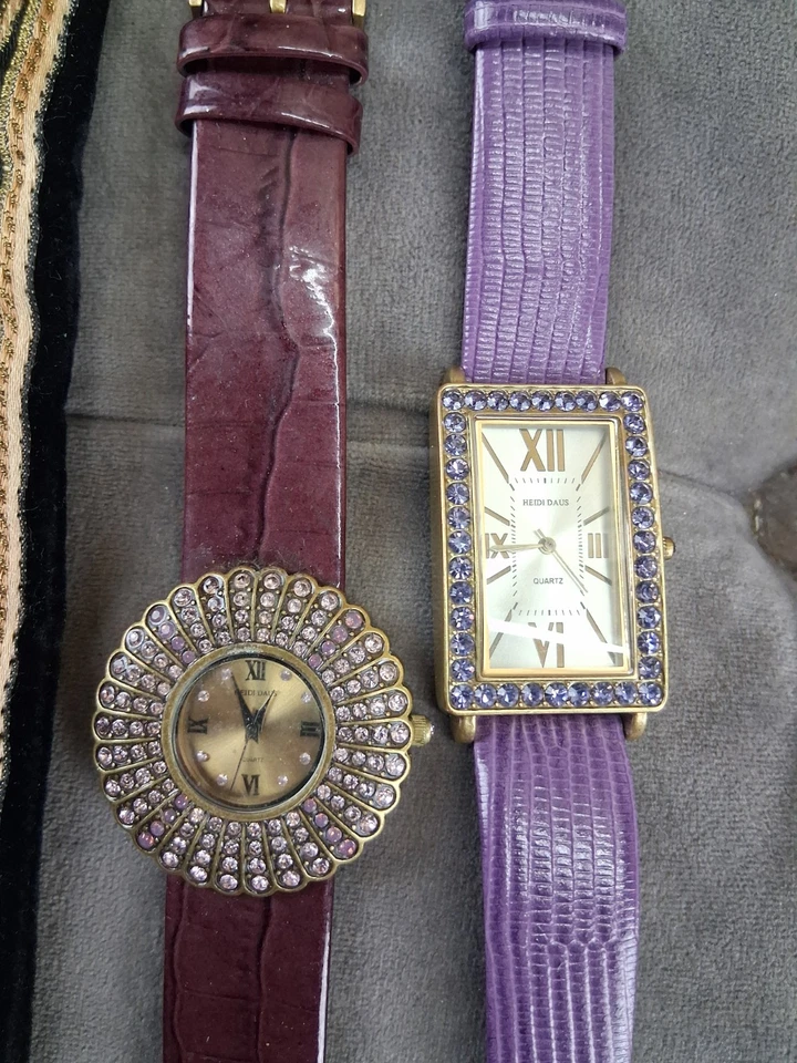 Lote de 2 relojes Heidi Daus Foto 2 de 4