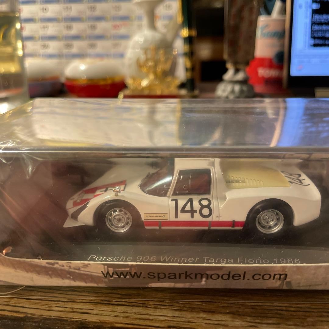Spark 1/43  Porsche 906 Targa Florio 1966 210714