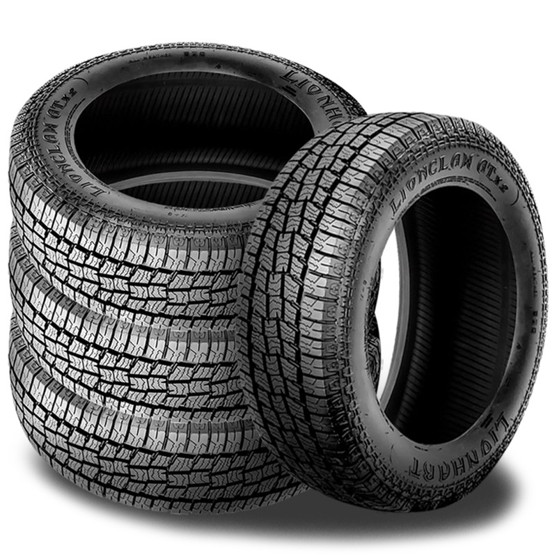 4 Lionhart Lionclaw ATX2 LT 265/70R17 All Terrain [40K Mileage