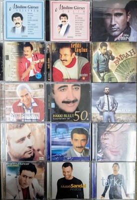 Tarkan - Emrah - Mustafa Sandal - Mahmut Tuncer - Latifdoğan - Uğurkarakuş - CDs