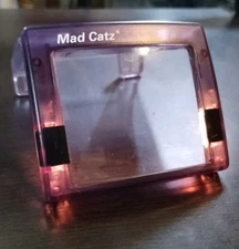 Nintendo Gameboy Color Mad Catz Screen Magnifier & Light Purple Works