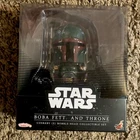 Disney Star Wars Boba Fett and Throne Bobble-Head from Cosbaby & Hot Toys! New!