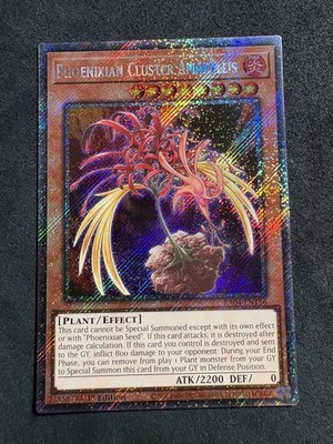 Phoenixian Cluster Amaryllis RA04-EN136 Quarter Century Stampede 1st Edition