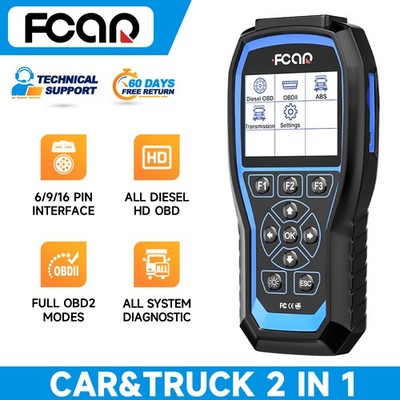 FCAR F507 Car Diesel Heavy Duty Truck Diagnostic Scanner ABS for Wabco Allison
