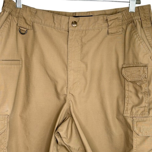 5.11 Tactical Cargo Shorts Khaki Outdoors Utility Mens 40 Travel Hiking Gorpcore - Picture 3 of 14