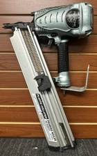 Hitachi NR90AE(Sl) 3-1/2" Plastic Collated Strip Nailer - Framing Nailer 90mm