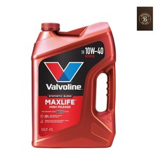 High Mileage with MaxLife Technology SAE 10W-40 Synthetic Blend Motor Oil 5 QT 31.19 per gallon