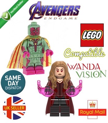 Wanda Vision Marvel Mini Figure Wandavision Avengers End Game Ultron Uk Seller Ebay