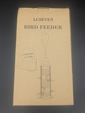 Bird Feeder for Outside, Metal Hanging Bird Feeders 3.4 Lbs Capacity.