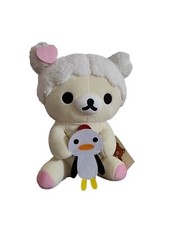 San-X Rilakkuma Korilakkuma Bubble Bath with Penguin 12" Plush