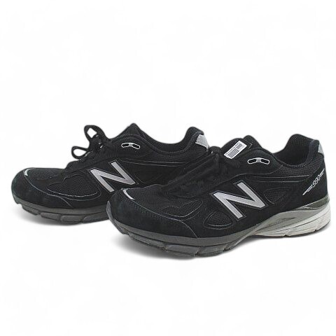 New Balance Made In Usa 990 U990Bl4 V4 Bl4 Low Cut  Black Men