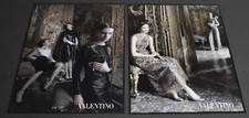 2012 Print Ad Sexy Heels Long Legs Fashion Brunette Valentino Beauty Dress art T