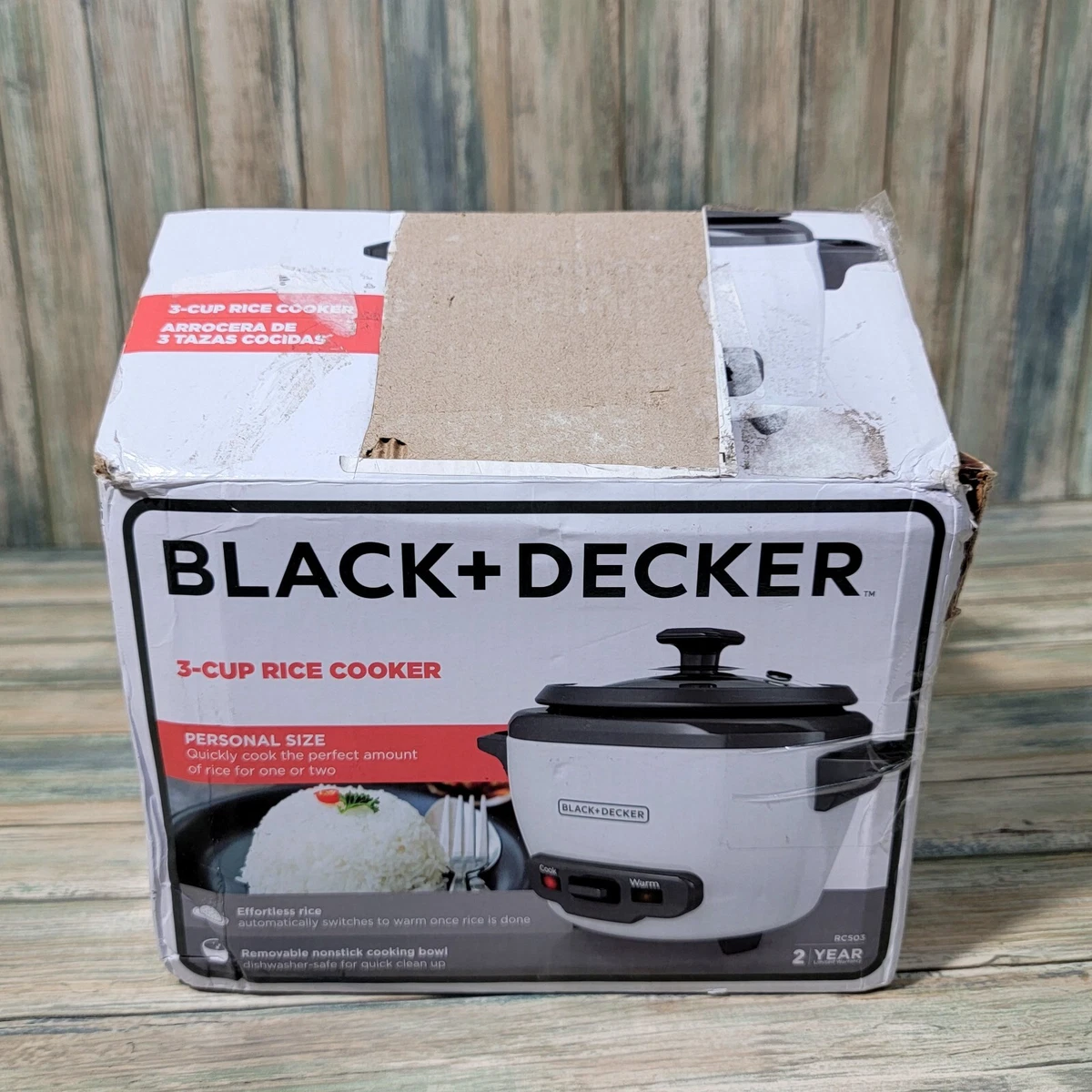 BLACK And DECKER RC503 Uncooked Rice Cooker Review 